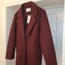 Ladies Burgundy Winter Coat - New with tags Image 2