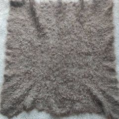 Warm Natural Goat Down Shawl / Scarf