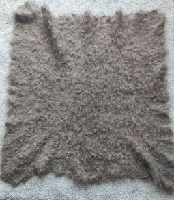 Warm Natural Goat Down Shawl / Scarf