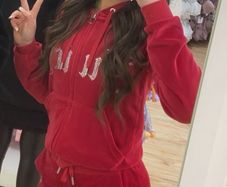 Red juicy couture tracksuit
