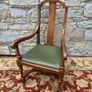 Arts and Crafts Oak Armchair. Image 3