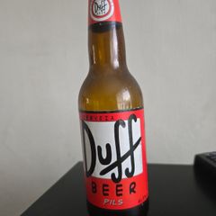 'The Simpsons' 'Duff Beer' bottle