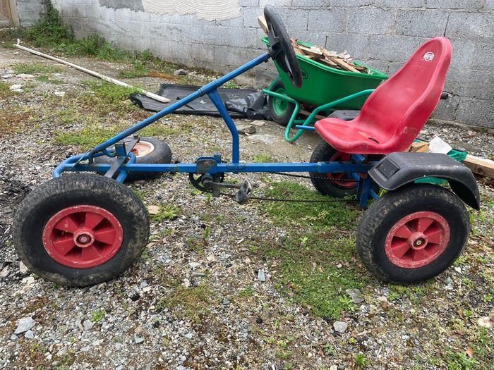 go kart in need of work