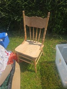 wooden chair
