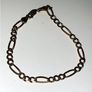 Vintage 9ct Gold Figaro Bracelet Image 6