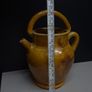 Vintage Vallauris France Glazed Ceramic Watering Can Vase Image 4