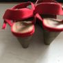Pre-loved 'New Look Red Wedges - Size 4 Image 5