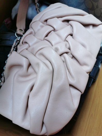 DKNY leather shoulder bag