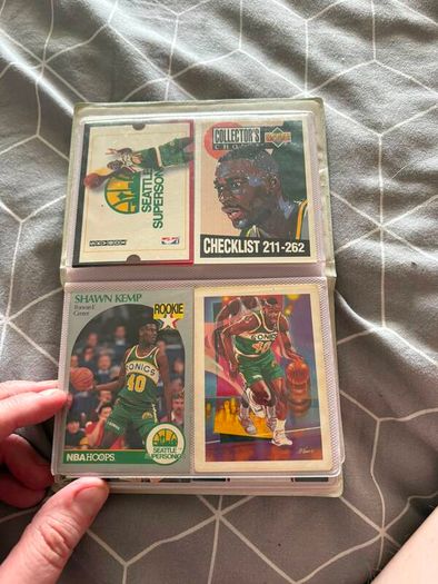 Seattle Supersonic trading cards