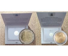 Vatican 2 Euro Brilliant Uncirculated Coins 2025 - 550th anniversary birth of Michelangelo AND Holy Year MMXXV (Coins in hand, this is not a presale)