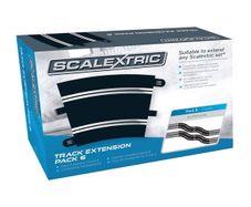 Scalextric C8555: New Track Extension Pack 6 (8x C8204) (R3)