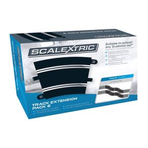 Scalextric C8555: New Track Extension Pack 6 (8x C8204) (R3)