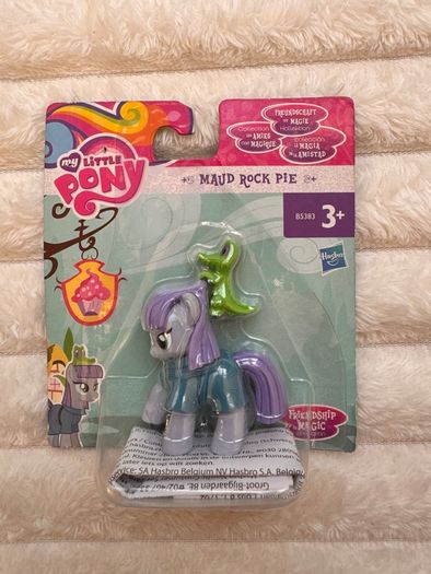 My Little Pony Friendship is Magic Maud Rock Pie Mini Figure Hasbro approx. 4.5 cm. Damaged Box Please see photos