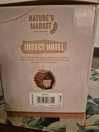 Brand new Nature's Market insect hotel