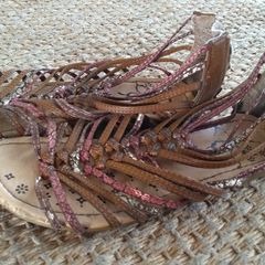 Brown Sandals.  Size 1
