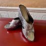 NEW Pons Quintana Silver Wedge Sandals Size 40 Image 2