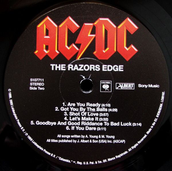 AC/DC   The Razors Edge