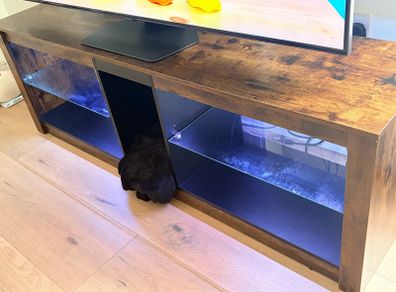 tv cabinet with led lights