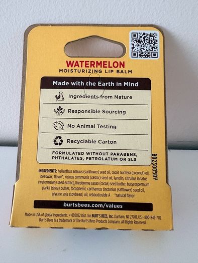 Burts Bee Lip Balm