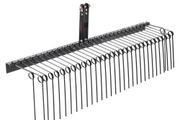 Tow Behind Landscape Rake 72"/183 cm Lawn Dethatcher Rake with 32 Steel Tines