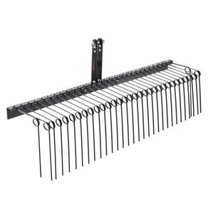 Tow Behind Landscape Rake 72"/183 cm Lawn Dethatcher Rake with 32 Steel Tines