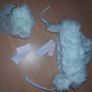 Baby girl hat and mittens set, brand new. 6-9 months Image 9