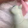 My Little Pony Baby Cuddles G1 1986 Beddy Bye Eye MLP Dirty approx. 7.5 cm. Used sometimes left eye opens only to the middle Please see photos Image 9