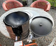 BBQ accessories. Cast iron. Camping cooking equipment .Kazan.Burner.