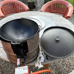 BBQ accessories. Cast iron. Camping cooking equipment .Kazan.Burner.