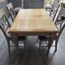 oak Dining table and chairs Image 3
