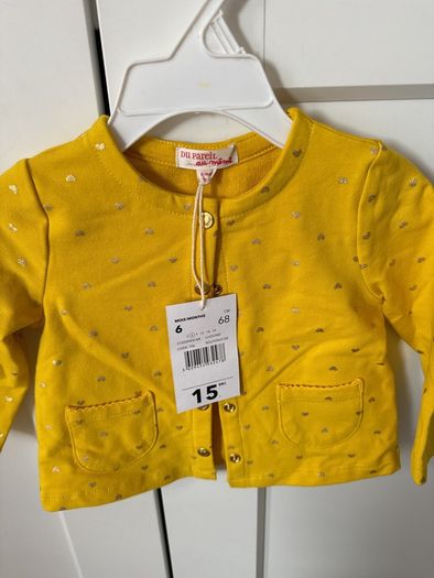 new - Mustard baby cardigan -, 6 m