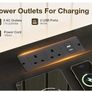 Chest of Drawers Bedroom with Hanging Rail, Built-in LED Lighting and Power Socket Image 6