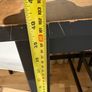 Rustic industrial high table and 2 stools Image 9