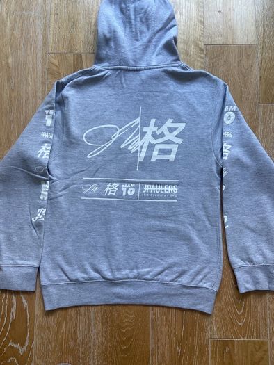Unisex Grey Jake Paul Hoody Size Small