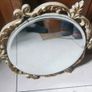 Vintage Round Mirror 16,5" x 16" Image 3