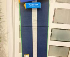Tumble track handstand and cartwheel mat