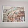 Paris Print Set and Gold Skyline 3 Piece Set Image 4