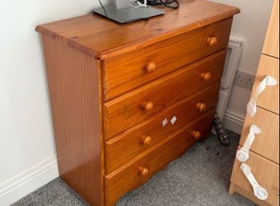 Lovely Wooden Drawer Unit