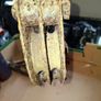 Large Antique Industrial Farm Pulley Barn Pulley used for lifting heavy loads Swivel Hook for  Rigging, Postage Available or Collection Image 2