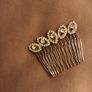 bridal hair comb Image 2