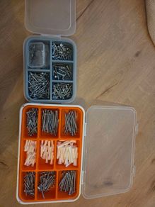 ikea fixa and trixig screw and plug sets