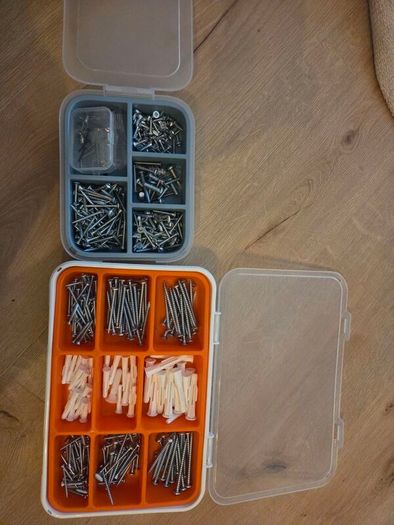 ikea fixa and trixig screw and plug sets