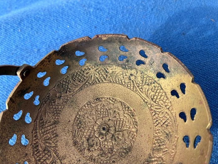 Small vintage brass dish