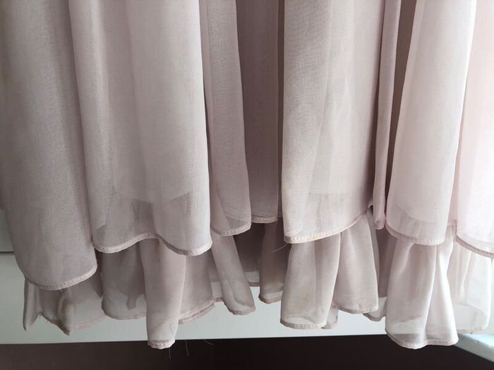 Jovonna London Cream Lace & Pink Chiffon Dress