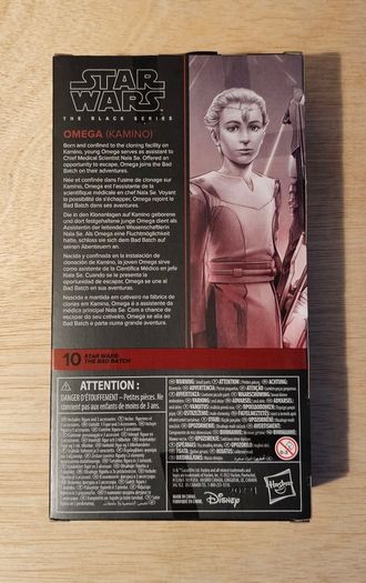 Star Wars The Bad Batch Omega 6" Scale Black Series New & Unopened