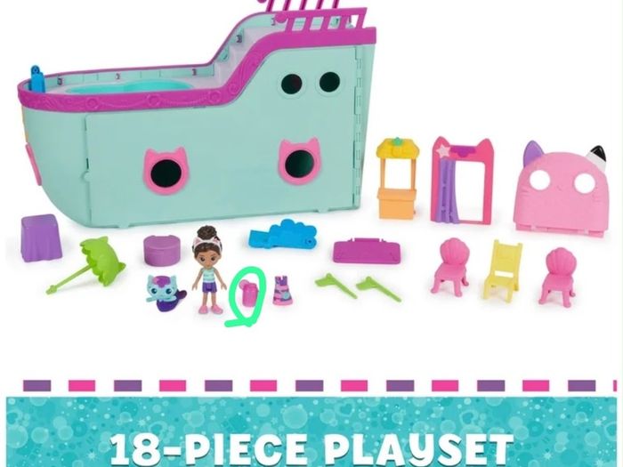 Gabby Dollhouse Cruiseship