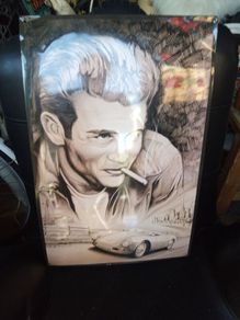 metal James Dean picture