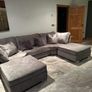 Ushape Scatter & Fullback Cushions Sofa Image 6