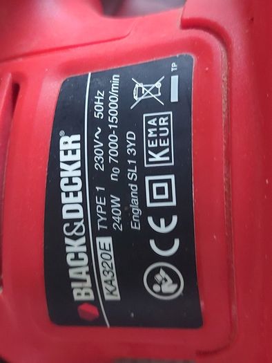 Black & Decker Sander, Model KA320E, working great and in Excellent condition