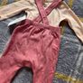 0-3m, Brand-New M&S Pink Soft Dungarees and Bodysuit Image 4